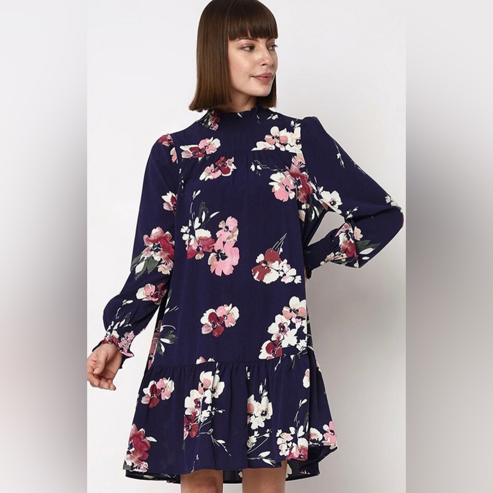 SOLD!! Floral modest dress